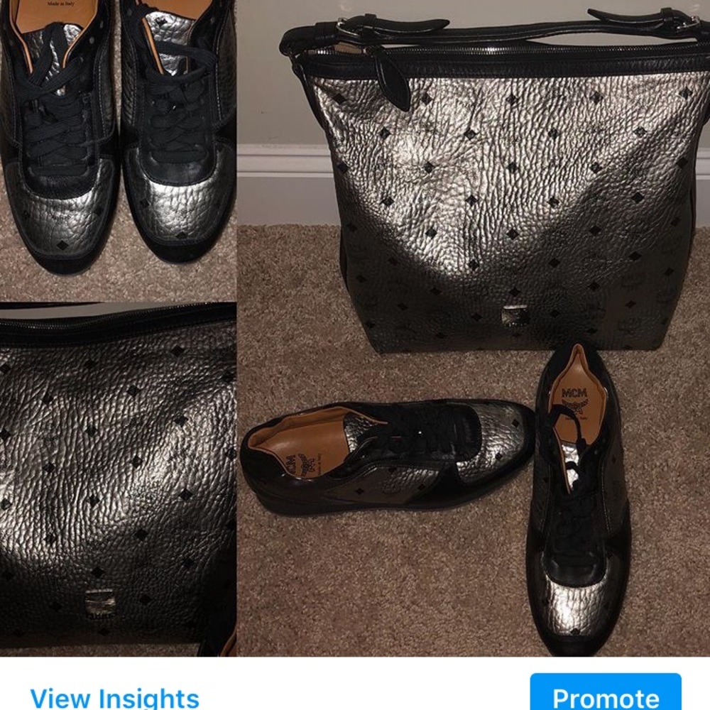 MCM HOBO BAG AND SHOES